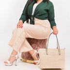 Beige - Relaxed Linen Pants