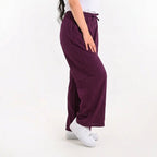 Indigo - Crinkle Wide-Leg Pants