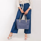 Navy Blue - Relaxed Linen Pants
