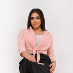 Pink - Relaxed Linen Bolero