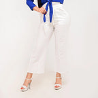 White - Relaxed Linen Pants