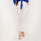 White - Relaxed Linen Pants